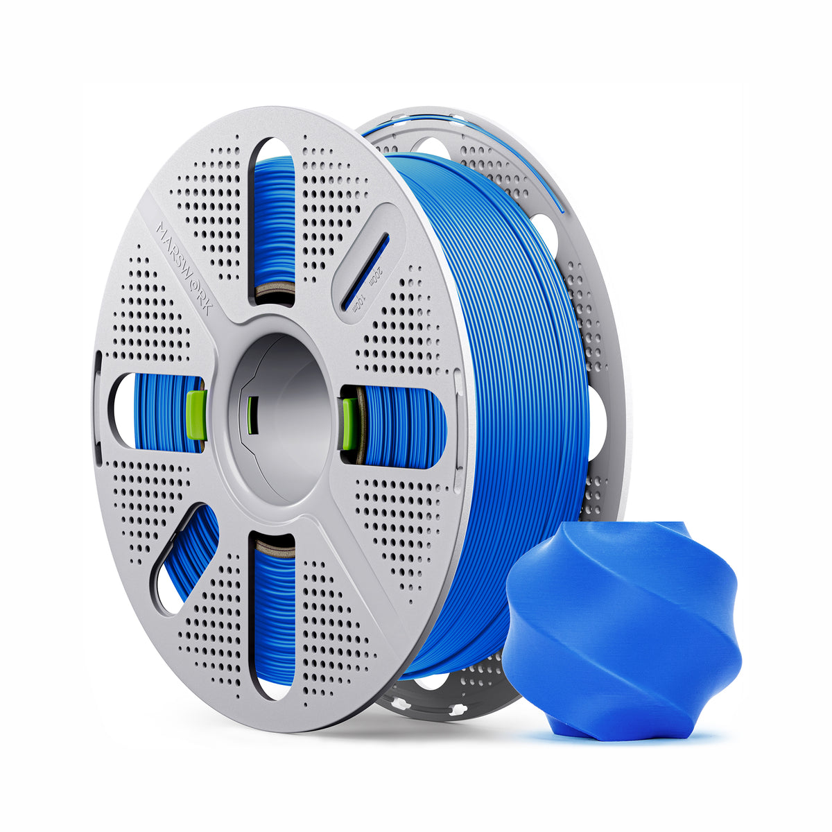 Marswork PLA Basic Filament 
Cobalt Blue With Spool 1.75mm