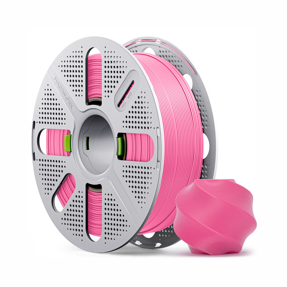 Marswork PLA Basic Filament Hot Pink With Spool 1.75mm