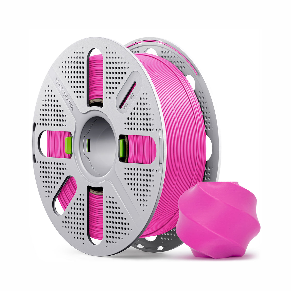 Marswork PLA Basic Filament Magenta With Spool 1.75mm