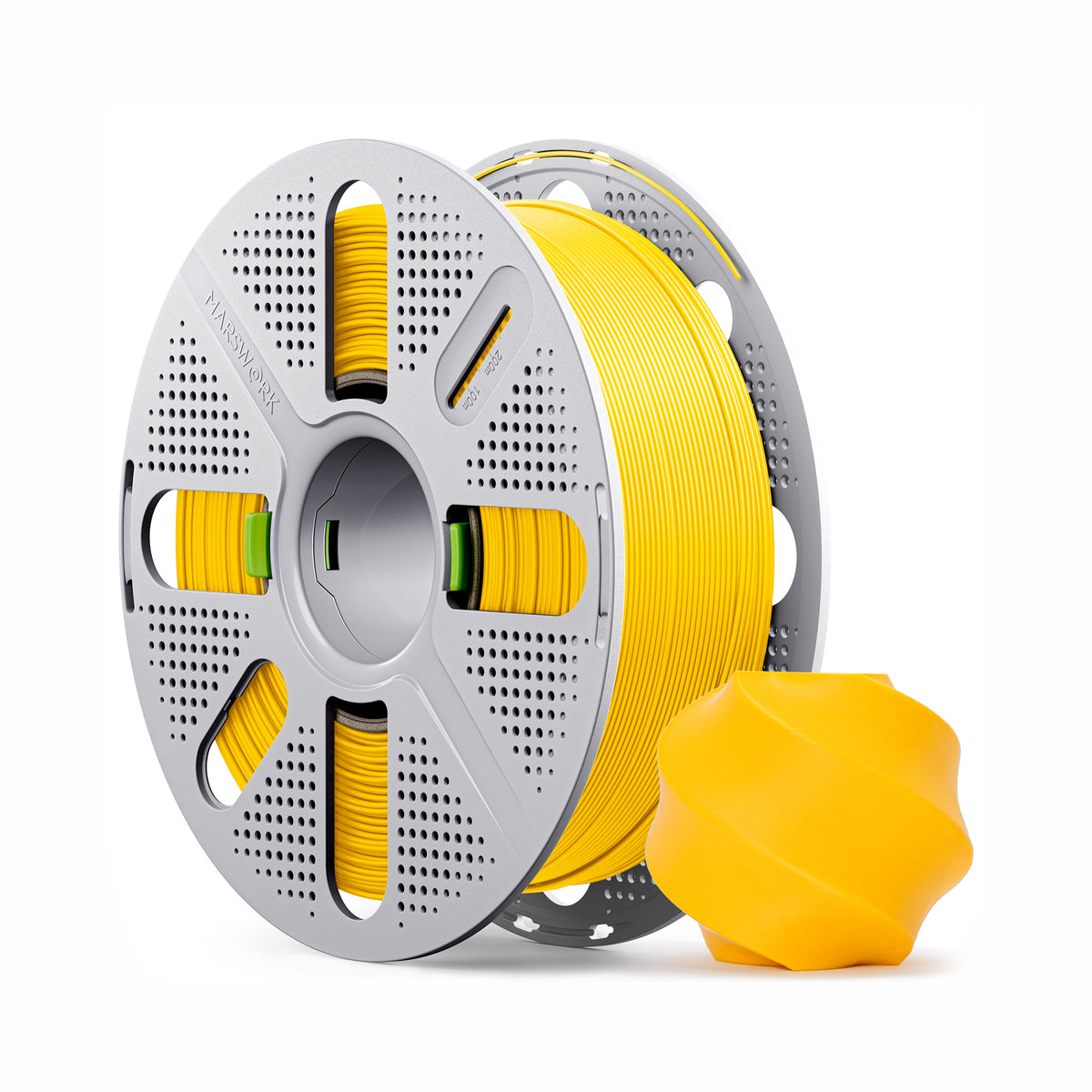 Marswork PLA Basic Filament Sunflower Yellow With Spool 1.75mm