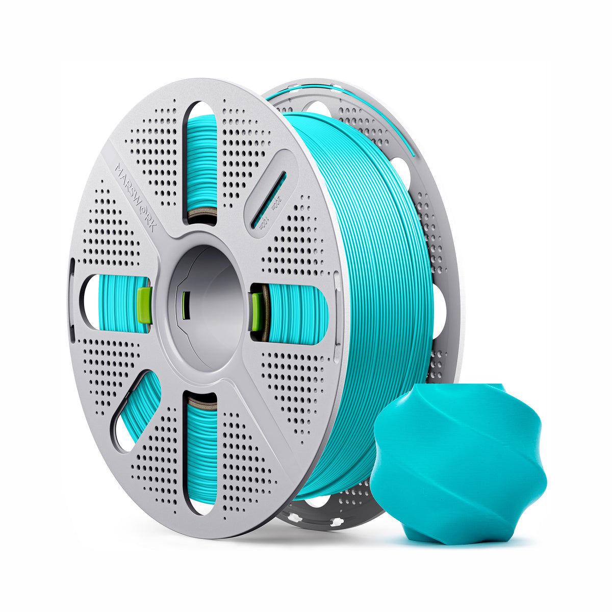 Marswork PLA Basic Filament Turquoise With Spool 1.75mm