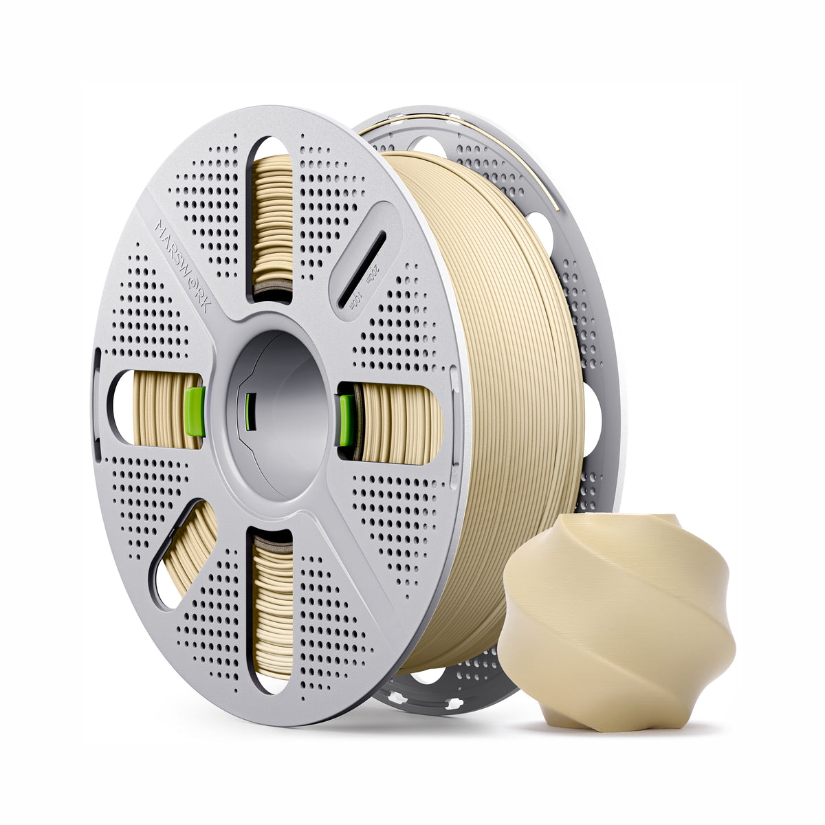 Marswork PLA Matte Filament Desert Tan with Spool 1.75mm