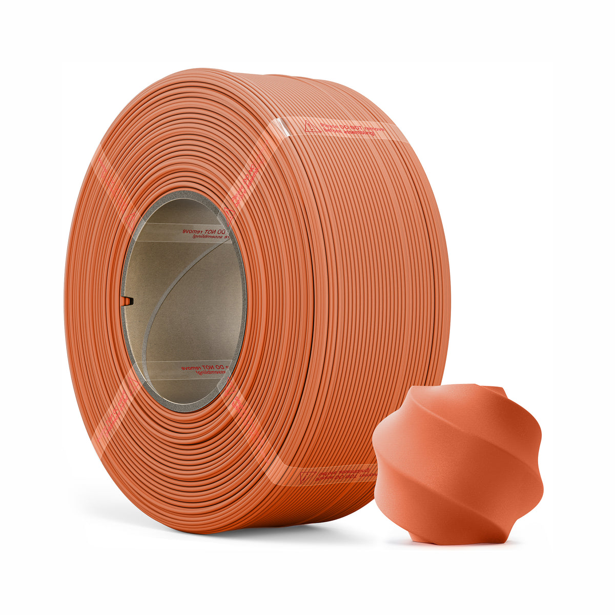 Marswork PLA Matte Filament Orange Red Refill 1.75mm 