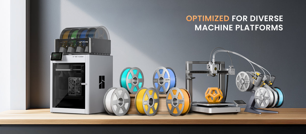 MarsWork Aluminum Reusable Spool designed for repeated use with filament refills to reduce disposable spool waste.